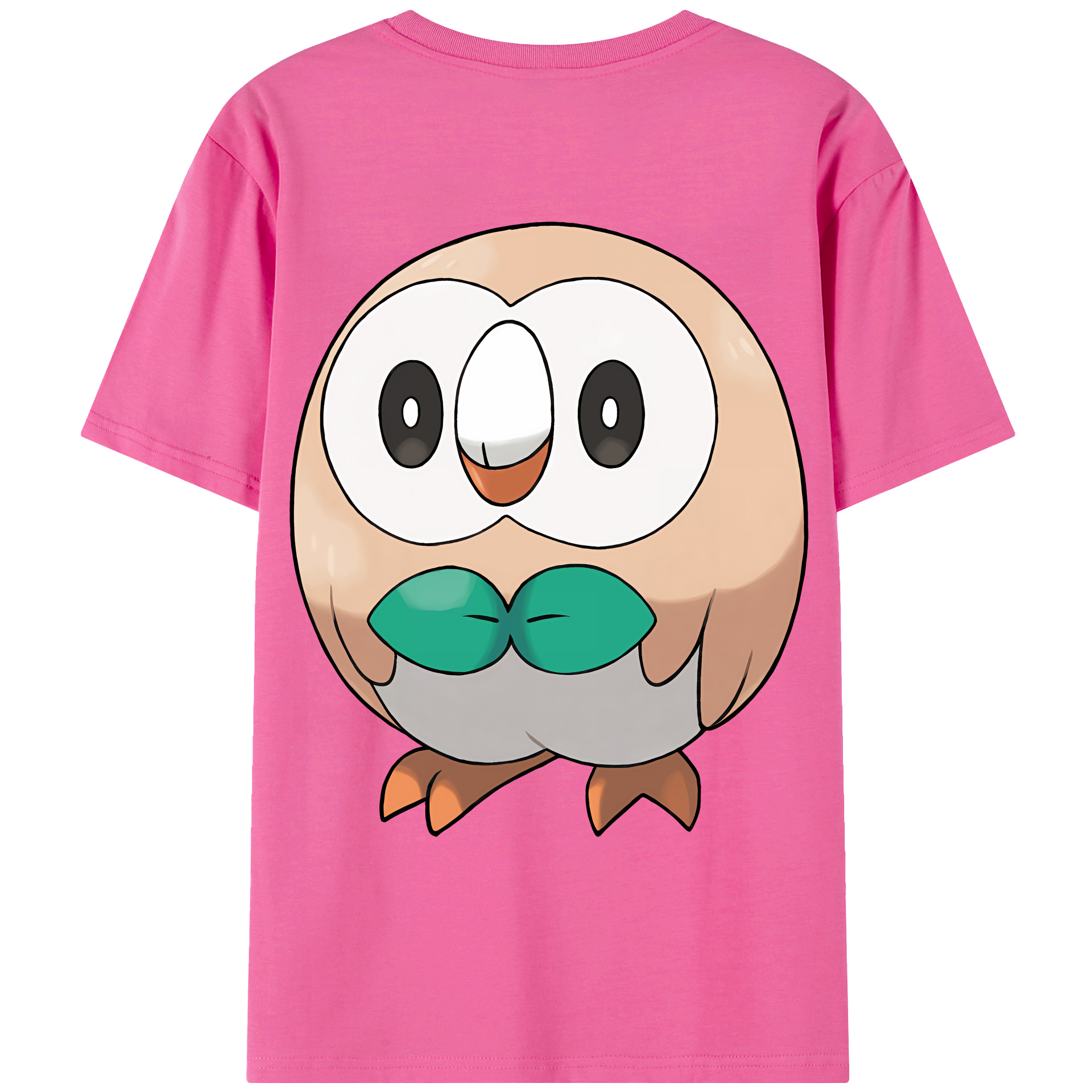 （画像用） ポケットモンスター Pokémon レディース半袖Tシャツ(バックプリント)